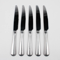 Lot Of 5 Mikasa Virtuoso Frost (Stainless) Flatware Dinner Knives