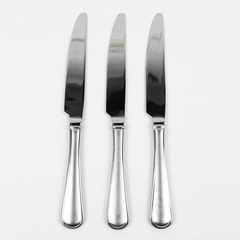 Lot Of 3 Mikasa Virtuoso Frost (Stainless) Flatware Dinner Knives