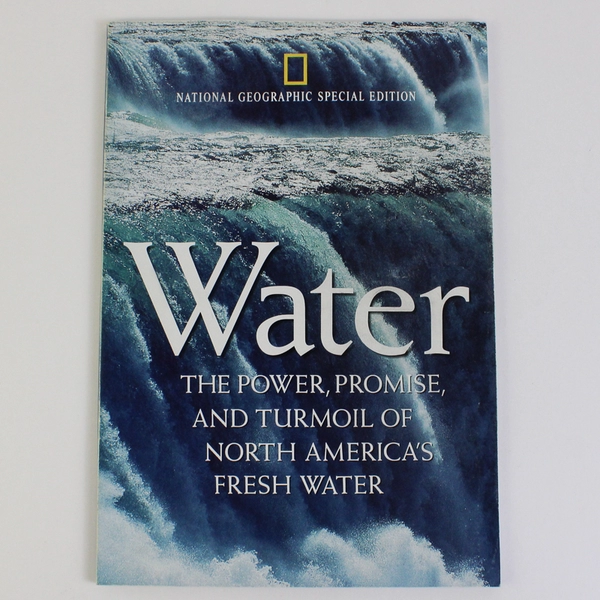 Vintage 1993 National Geographic Special Edition Magazine Titled Water
