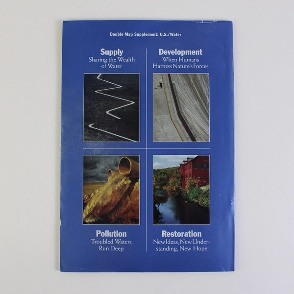 Vintage 1993 National Geographic Special Edition Magazine Titled Water