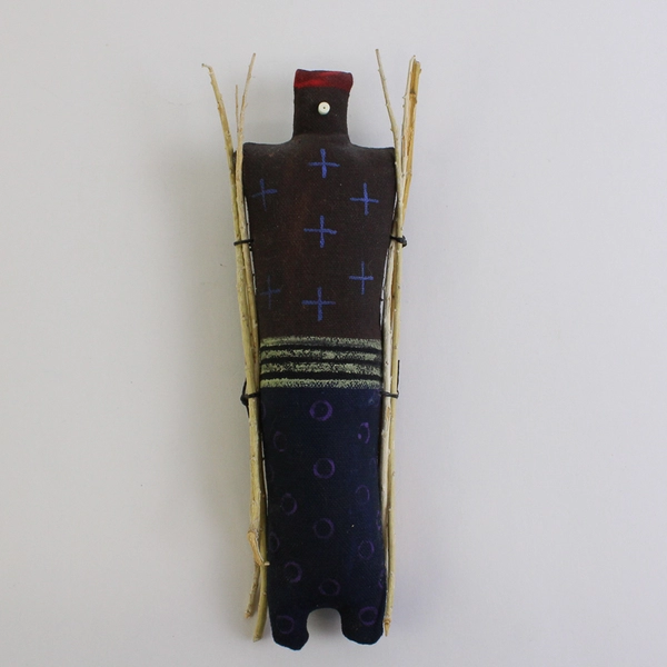2006 Signed Handmade Tribal Spiritual Yei Doll 10"