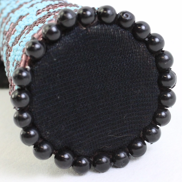 Hand-Beaded Tribal African Matron Doll 6"