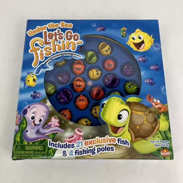 2023 Goliath Under the Sea Let's Go Fishin' Children's Game