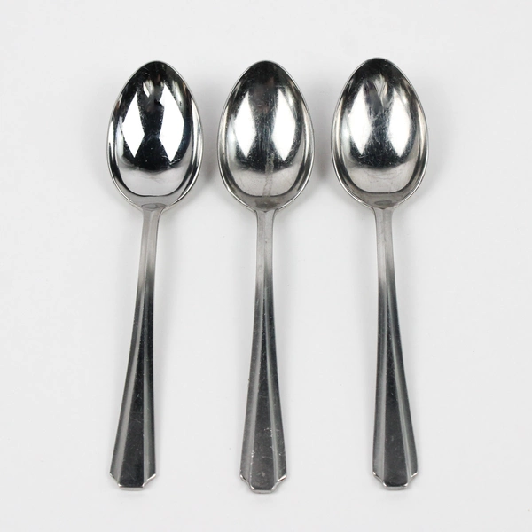 Lot Of 3 International Silver Resplendence (Stainless) Flatware Teaspoons