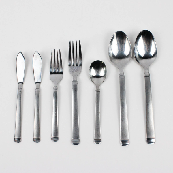 Lot Of 7 Martha Stewart MFS1 (Stainless) Assorted Flatware Forks Spoons Knives