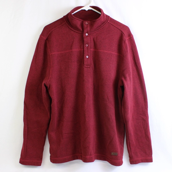 G.H. Bass & Co. Red Pullover Sweater Men's Size Large