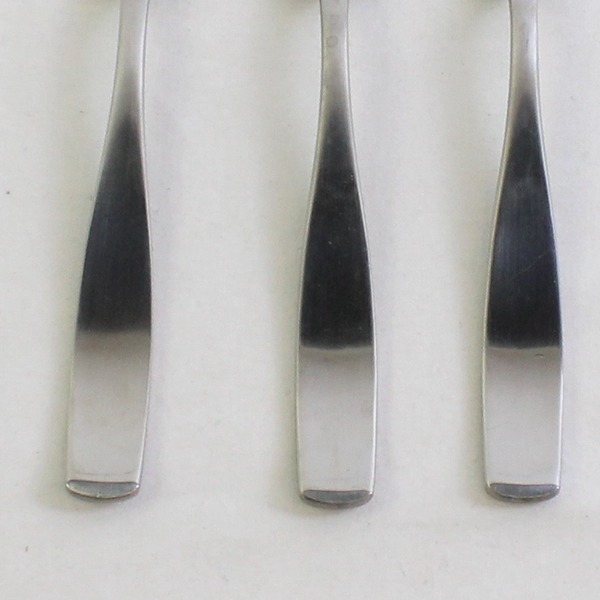 Lot Of 3 Mikasa Satin Loft Soup Spoons 7.5"