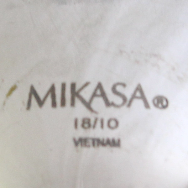 Lot Of 3 Mikasa Satin Loft Soup Spoons 7.5"