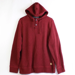 G.H. Bass & Co. Red Knit Hoodie Men's Size Large