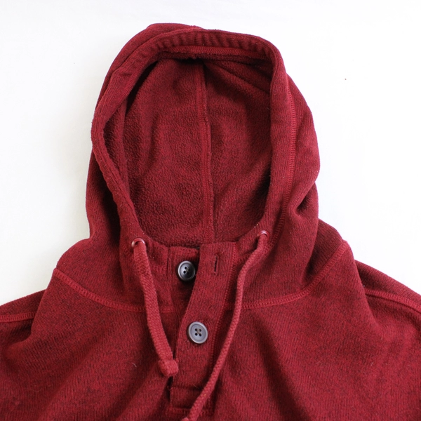 G.H. Bass & Co. Red Knit Hoodie Men's Size Large