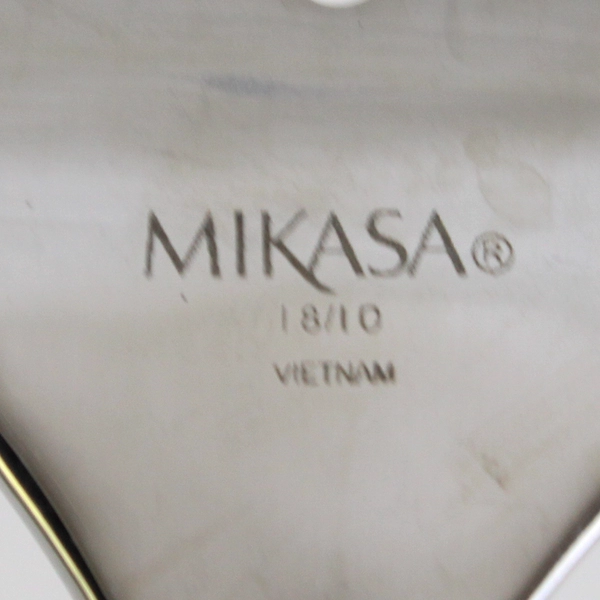 Set Of 4 Mikasa Satin Loft Stainless Steel Dessert Forks 7.5 inches