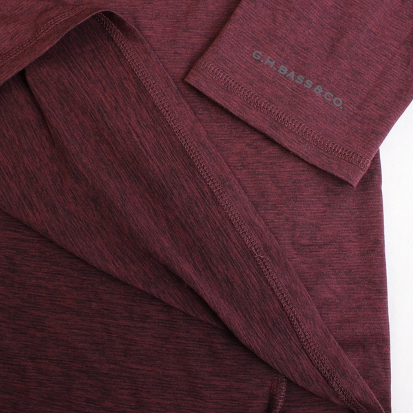 Propel Maroon Red Long-Sleeved Activewear Top Men's Size Medium