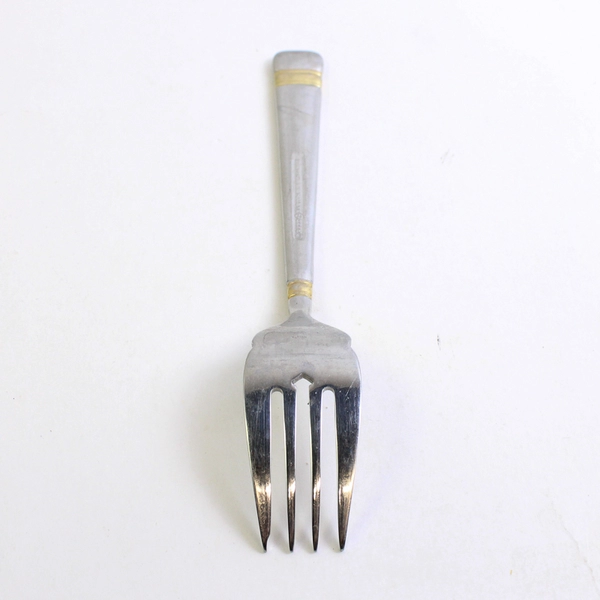 Reed & Barton Golden Longwood 18/8 Stainless Salad Fork 7"