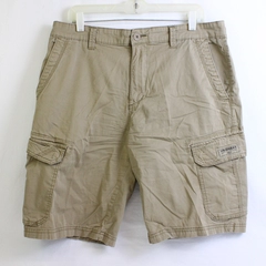 Unionbay Beige Cotton Blend Cargo Shorts Men's Size 34