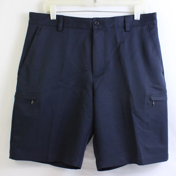 Izod Navy Blue Golf Shorts Men's Size 34
