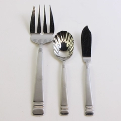 Lot of 3 Reed & Barton Longwood 18/10 Stainless Utensils