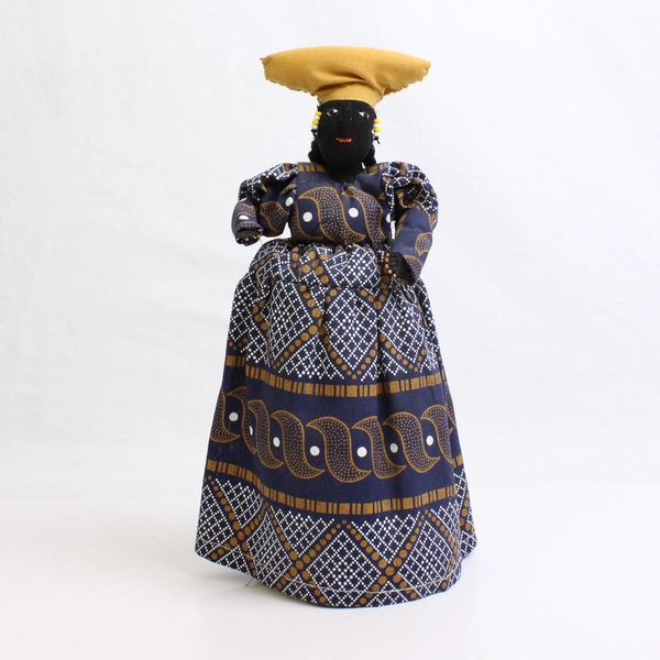 Handmade South African Cloth Heritage Doll 9"