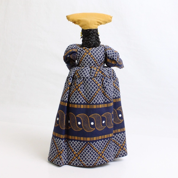 Handmade South African Cloth Heritage Doll 9"