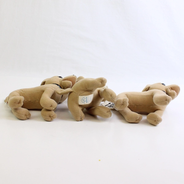 Lot Of 3 Applause "Yo Quiero Taco Bell" Gidget Chihuahua Dog Plushy Toys