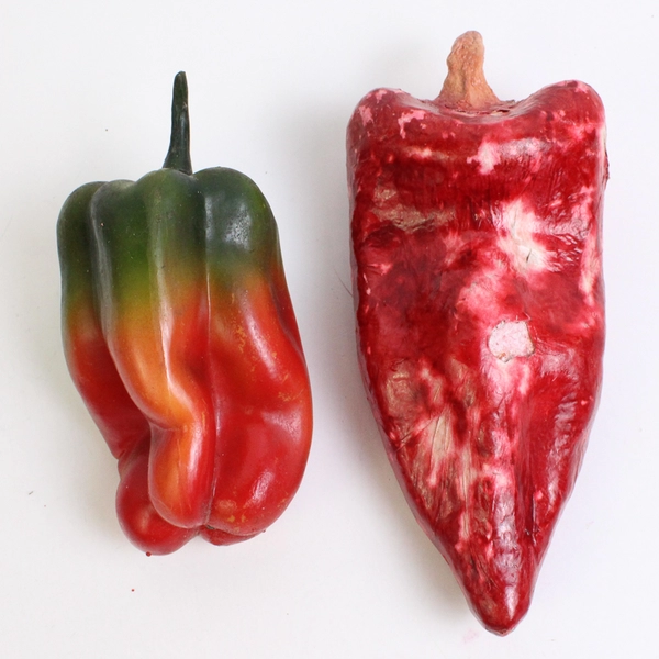 Lot of 8 Vintage Paper Mache Vegetables