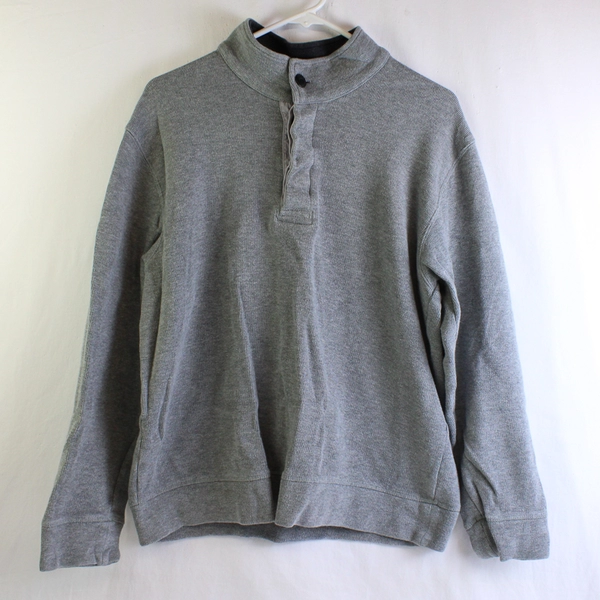 Lands' End Gray Pullover Sweater Men's Size Medium