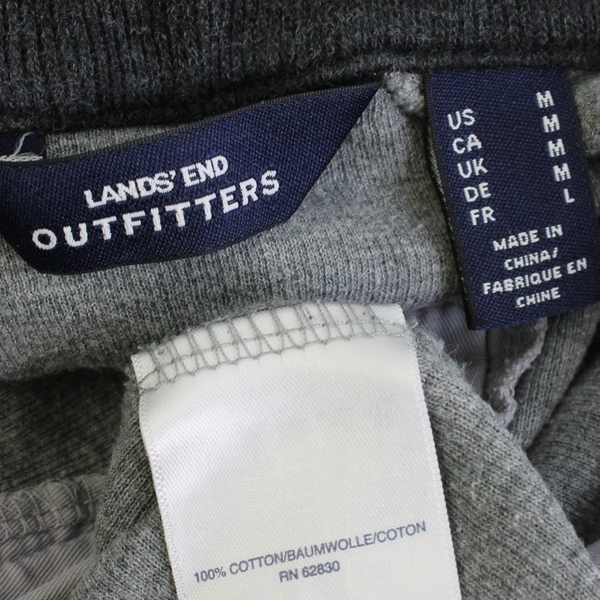 Lands' End Gray Pullover Sweater Men's Size Medium