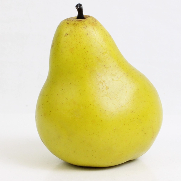 Lot of 8 Weighted Artificial Fruits Apples Pear Orange