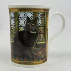 2008 Crown Trent Leslie Anne Cats Series Bone China Coffee Mug