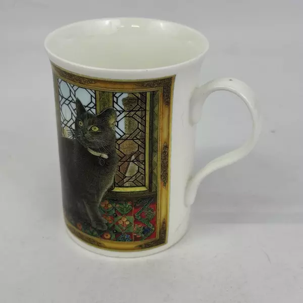 2008 Crown Trent Leslie Anne Cats Series Bone China Coffee Mug
