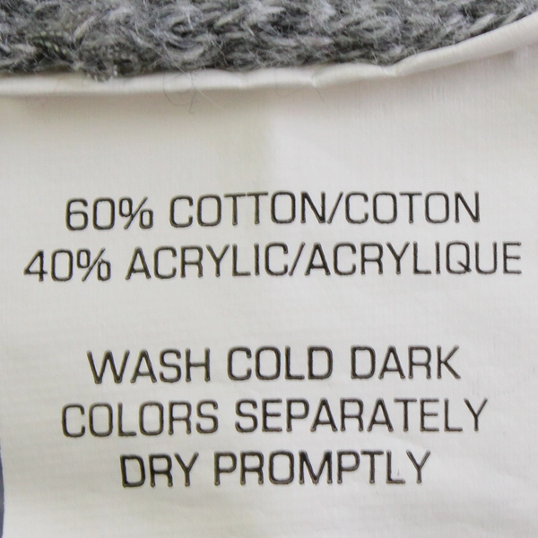 Van Heusen Gray 1/4-Zip Knit Sweater Men's Size Large