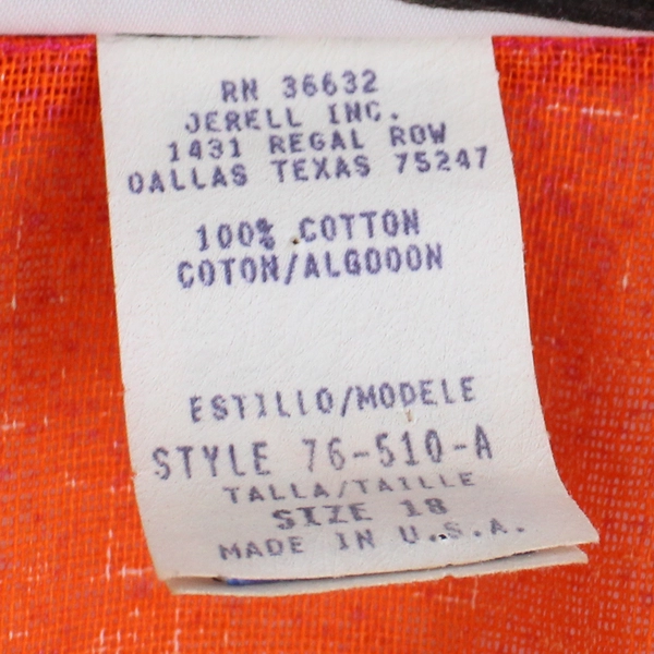 Vintage Stephanie Thomas Sport Pink and Orange Ombre Shirt Women's Sz 18