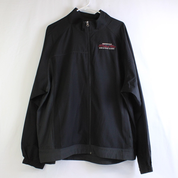 Cutter & Buck McMinnville A Taste of Class Black Windbreaker Men's XL