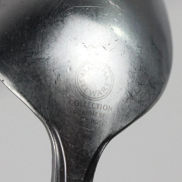 Lot Of 3 Martha Stewart Magnolia (Stainless) Flatware Teaspoons