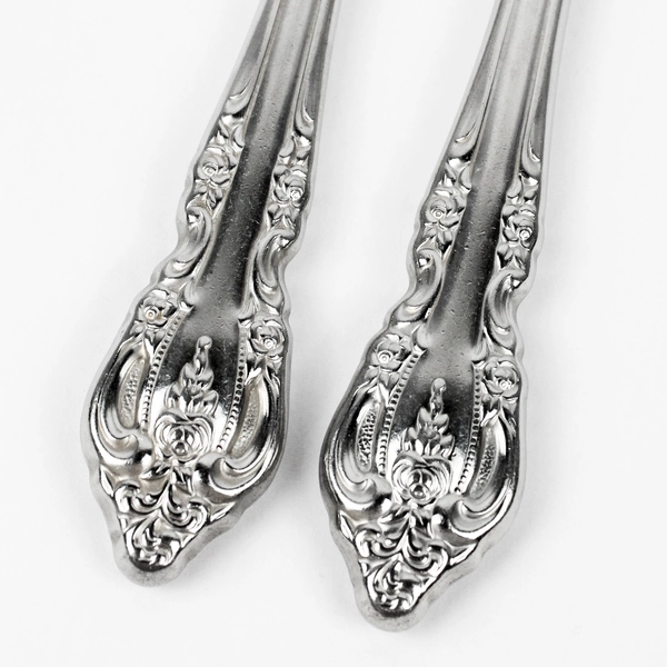 Lot of 4 Oneida Silver Brahms (Stainless) Flatware Modern Hollow Knives 9" Long