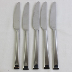 Lot of 5 Mikasa Rockford (Stainless) Flatware New French Solid Knife