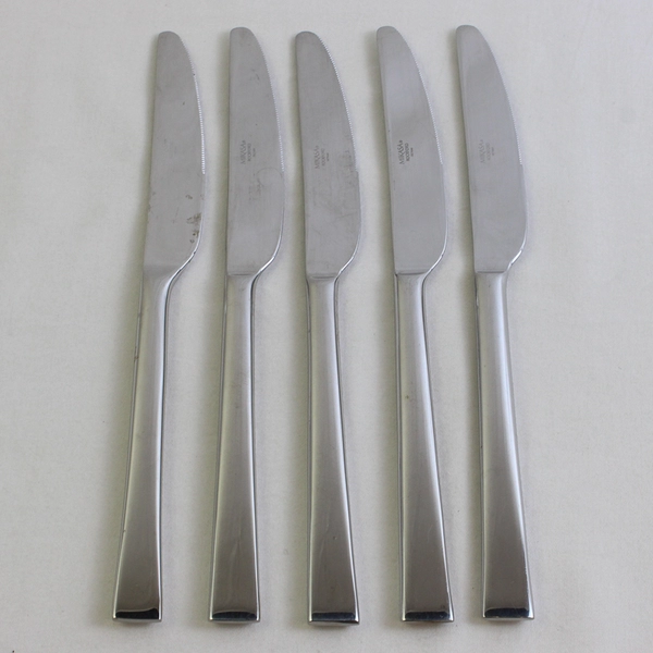 Lot of 5 Mikasa Rockford (Stainless) Flatware New French Solid Knife