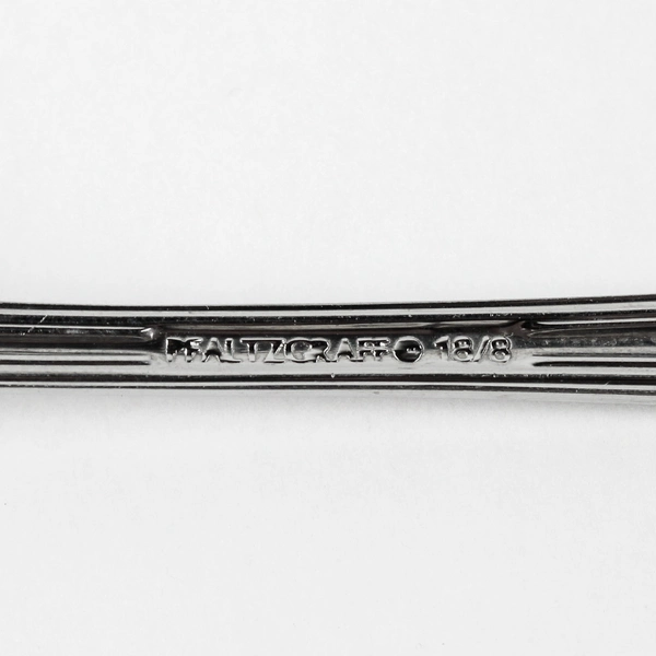 Lot of 3 Pfaltzgraff Margate (Stainless) Flatware Sugar Shell Spoons 6" Long