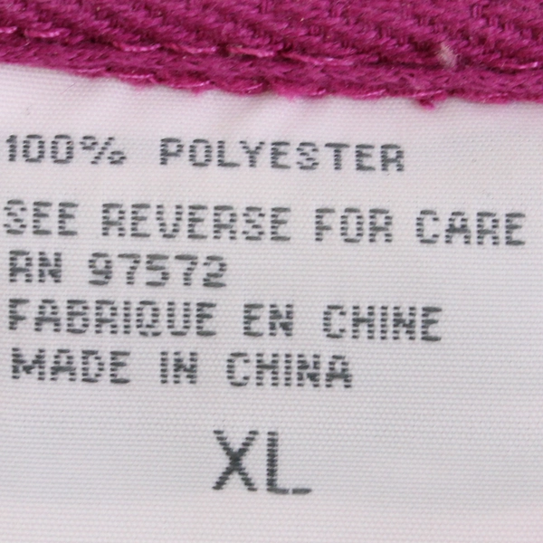 Landway Pacific City Magenta Pink Fleece Jacket Women's Size XL