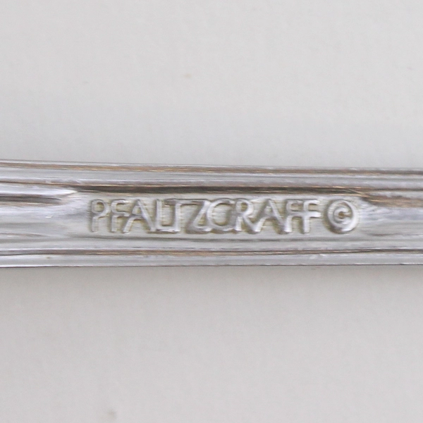 Lot of 5 Pfaltzgraff Margate (Stainless) Flatware Oval Soup Spoon 6.75" Long