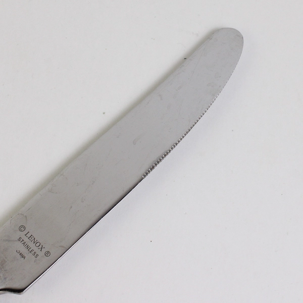 Lot of 5 Lenox Lanford (Stainless) Flatware New French Solid Knives