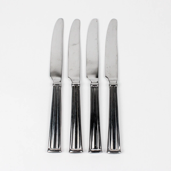 Lot of 4 Lenox Lanford (Stainless) Flatware New French Solid Knives