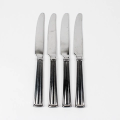 Lot of 4 Lenox Lanford (Stainless) Flatware New French Solid Knives
