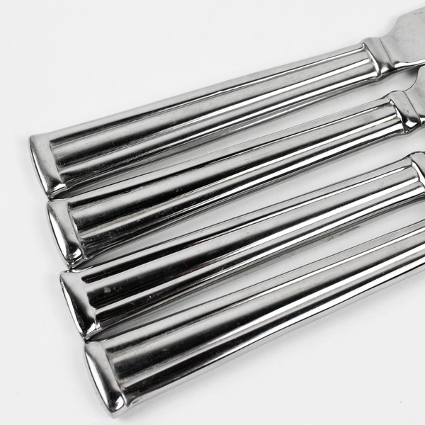 Lot of 4 Lenox Lanford (Stainless) Flatware New French Solid Knives