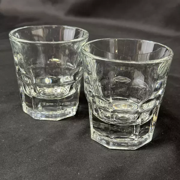 2 Anchor Hocking New Orleans On The Rocks Glasses