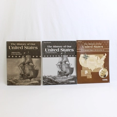 Set of 3 Teacher Answer Books The History of Our United States 2017 Paperback