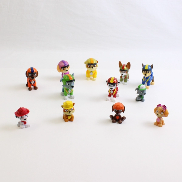 Lot Of 12 Assorted Nickelodeon Paw Patrol Fire Rescue Toys Figurines