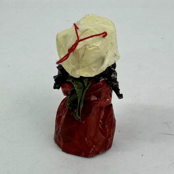 Papier Paper Mache Christmas Caroler Ornament Taiwan Peoples Republic of China