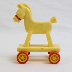 1986 McDonalds Muppet Babies Hobby Horse Rolling Rocking Horse Toy