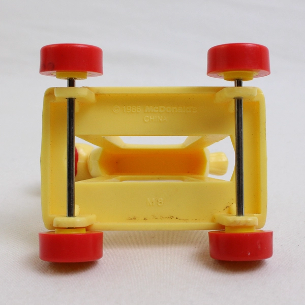 1986 McDonalds Muppet Babies Hobby Horse Rolling Rocking Horse Toy