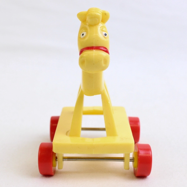 1986 McDonalds Muppet Babies Hobby Horse Rolling Rocking Horse Toy